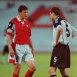 Любо Пенев през 2001 г. в мача срещу Шахтьор Донецк —