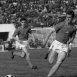 Аспарух Никодимов и Христо Маринчев в мач срещу Левски-Спартак през 1969 —