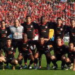 Обща снимка преди мача - В. Димитров, Максич, Якирович, Гай, Илиев, Янев, Гъргоров, Силва, Хидиуед, Забавник, Тодоров — Източник: cska.bg