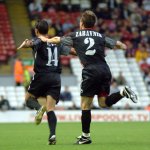 Илиев и Забавник празнуват голът за ЦСКА — Източник: cska.bg