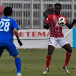 ЦСКА - Верея 1:0. Едвин Джеси гардира топката — Никола Кирилов © всички права запазени