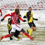 ЦСКА - Ботев 2:1. Али Соу вкарва втори гол на Ботев — Никола Кирилов © всички права запазени