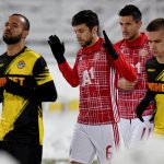 ЦСКА - Ботев 2:1. Рубен Пинто и рожденика Станислав Манолев — Никола Кирилов © всички права запазени