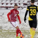ЦСКА - Ботев 2:1. Капитанът на ЦСКА Николай Будуров — Никола Кирилов © всички права запазени