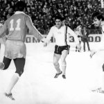 ЦСКА - Локо Русе 2:0. Христо Стоичков и Стойчо Младенов (в гръб) — Източник: Личен архив на Сашо Тодоров