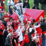 ЦСКА - Левски 1:1. Шампиони — Източник: Flickr Shaun Duffy