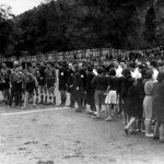 ЦДНА - Червено знаме (Кюстендил) 2:0. Двата отбора преди срещата — Източник: Личен архив на Здравко Миладинов