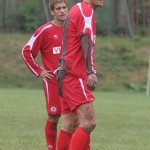 ЦСКА - Пирин 1:2. Стилиян Петров и Димитър Бербатов — Личен архив на Момчил Кръстев