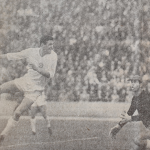 ЦСКА „Червено знаме“ - Олимпиакос (Пиреа) 3:1. Димитър Пенев вкарва гол за армейците —