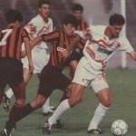 Локомотив (София) - ЦСКА 0:1. Саша Чирич и Ивайло Иларионов (на заден план) —