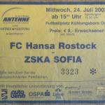 Ханза (Росток)-ЦСКА 1:0